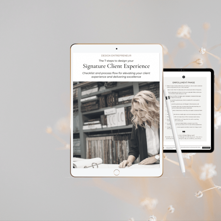Design your signature client experience
