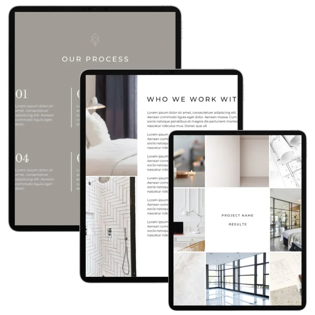 The new client inquiry assets you need to sell effectively 2 brand book template