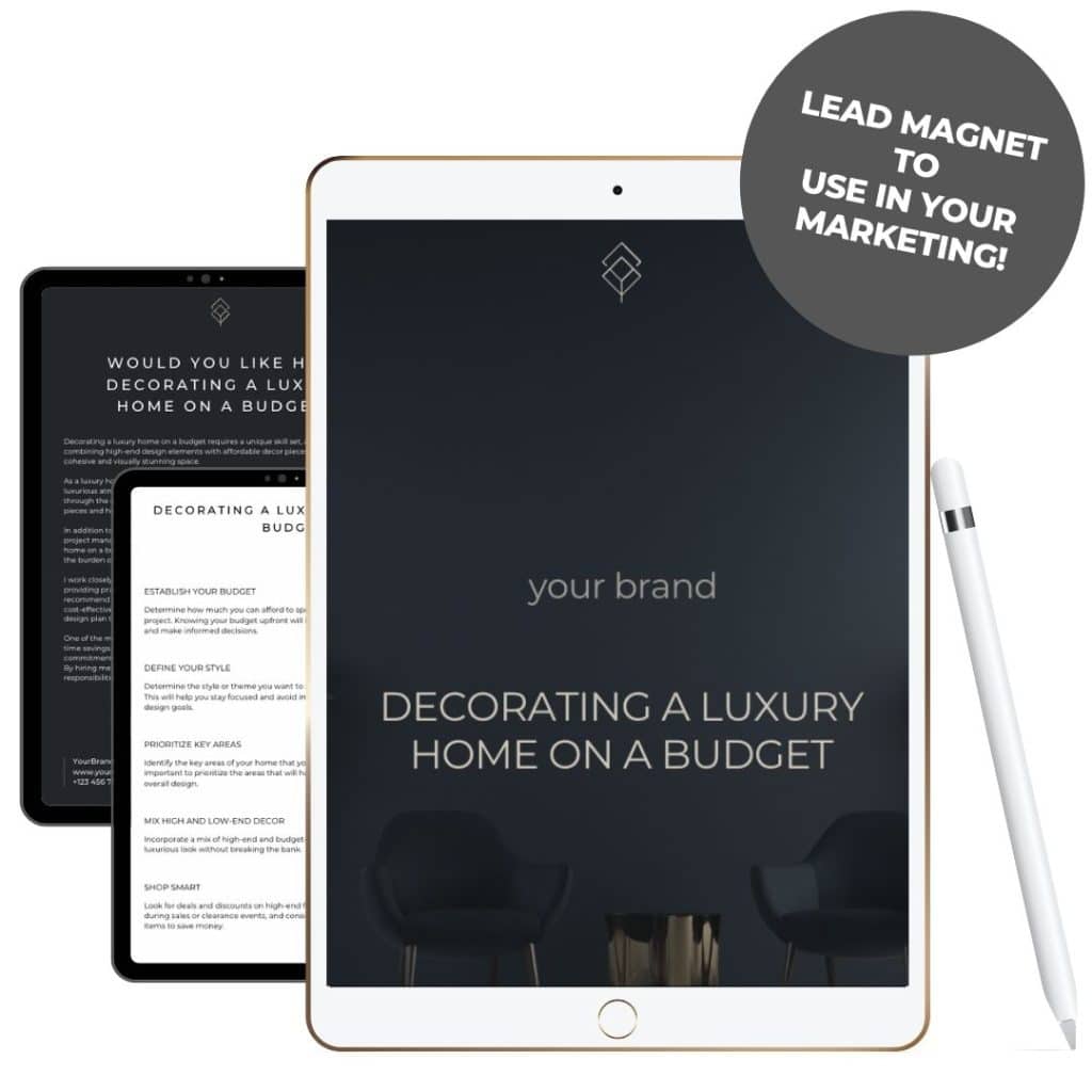 7 Common Interior Design Marketing Mistakes (And Simple Ways To Fix Them For Good) 2 STOCKHOLM A Guide to Decorating a Luxury Home on a Budget