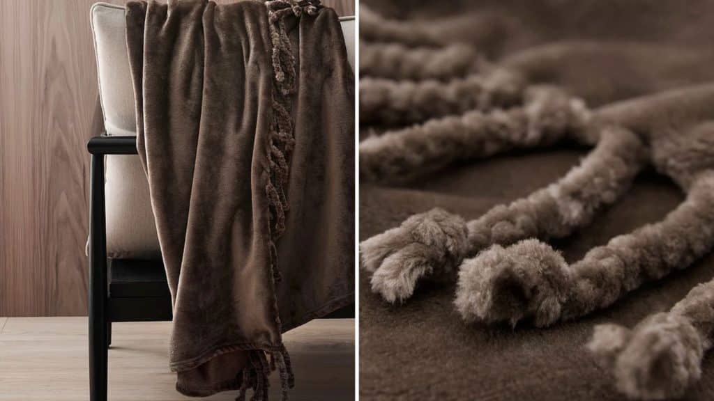 Fleece blankets are perfect on a sofa or as a layer on your bed during the winter months