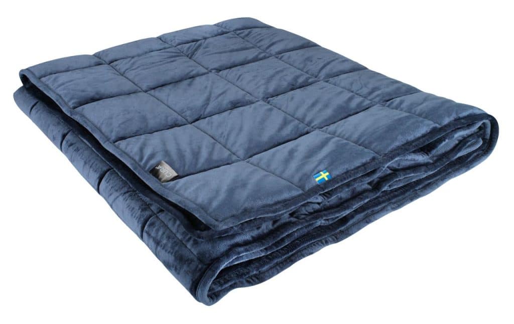 Weighted blankets mimic the sensation of a hug, which can help to reduce stress and anxiety and promote relaxation and sleep