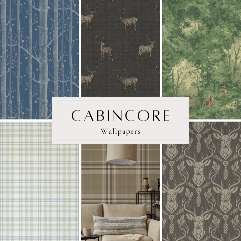 Cabincore Wallpaper - Design Tastemaker Favorites