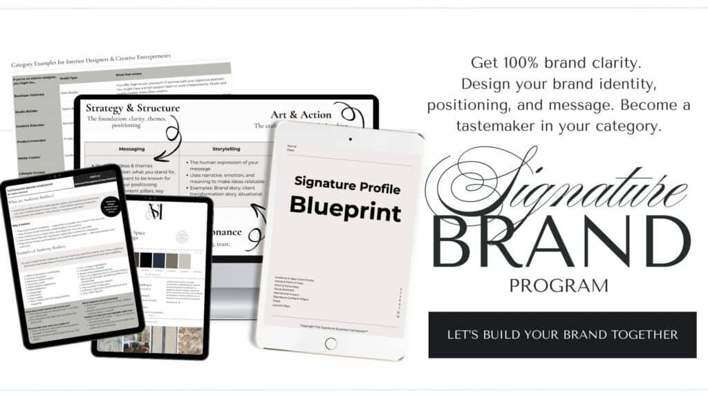 Powerful Storytelling For Designers - Crafting Spaces with Emotion 1 The Growth Rituals Signature Brand Program
