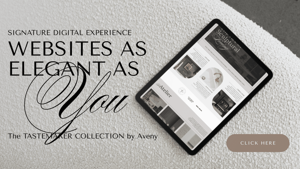 The TASTEMAKER COLLECTION by Aveny