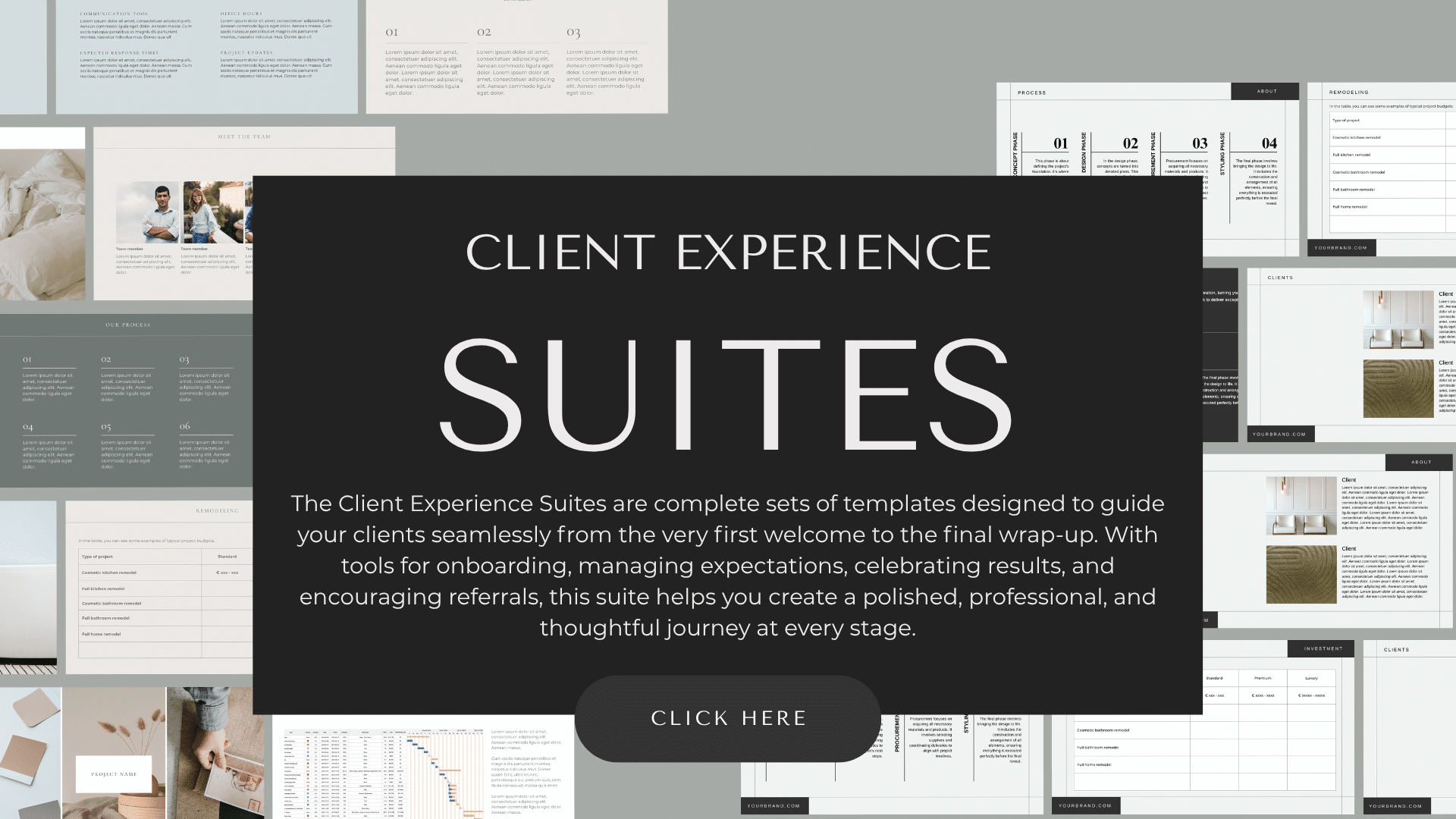 client experience suites by AVENY