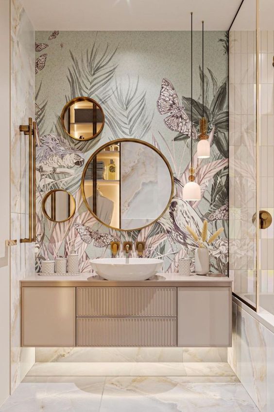 Using wallpaper in interior design