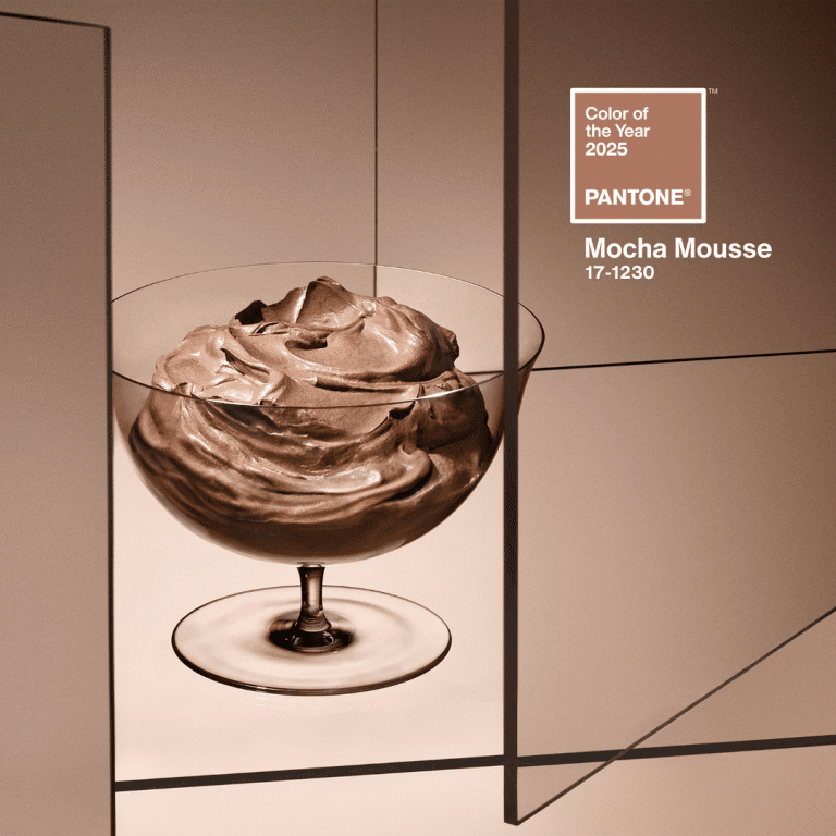 Pantone Color of The year 2025 is Magical Mocha Mousse